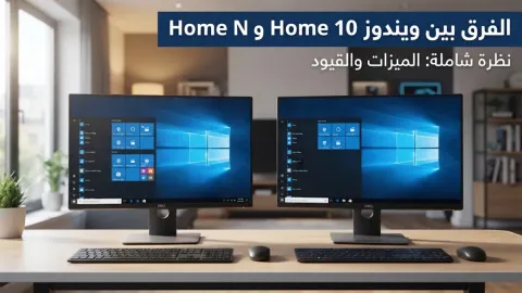 الفرق بين ويندوز 10 Home و Home N