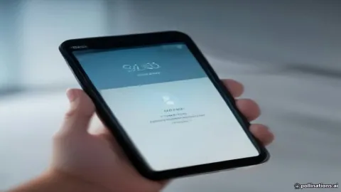شاشة هاتف ذكي توضح تفعيل التحقق بخطوتين وحماية الحسابات الرقمية