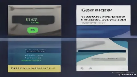 Smartphones displaying Facebook Messenger and WhatsApp chat apps
