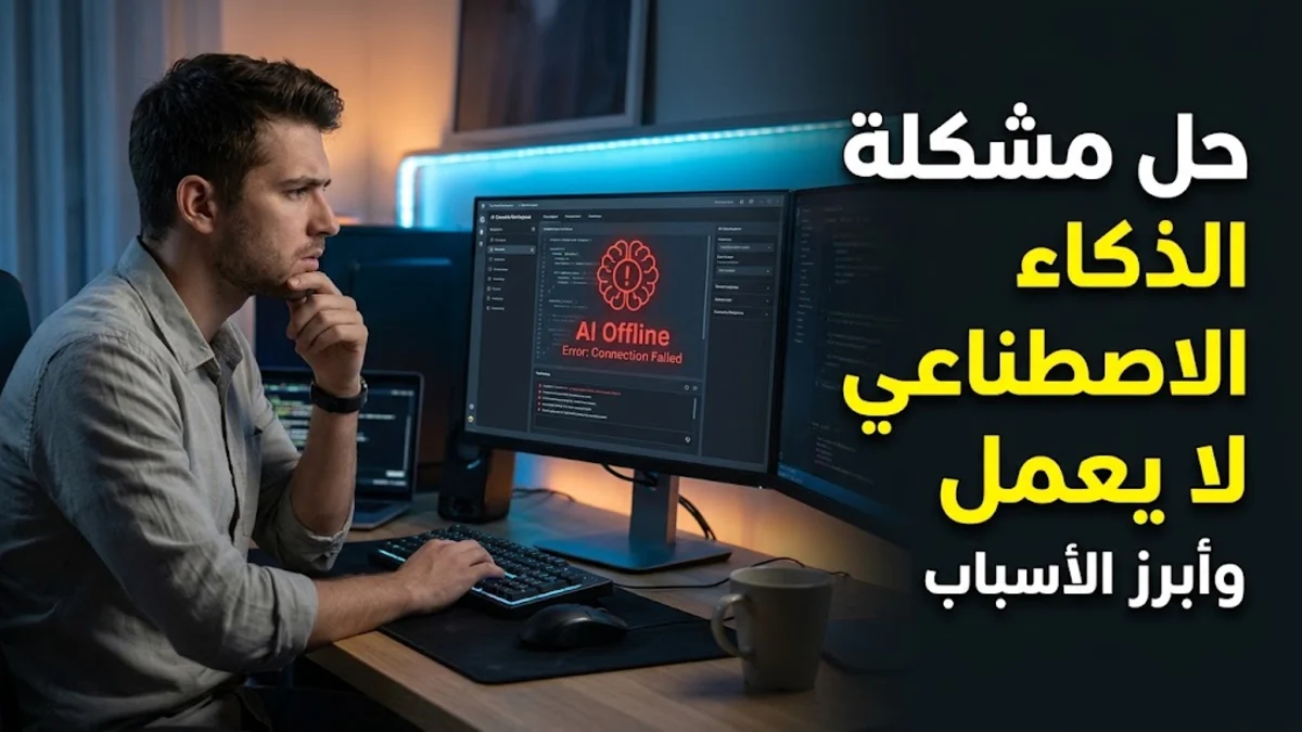 حل مشكلة الذكاء الاصطناعي لا يعمل وأبرز الأسباب