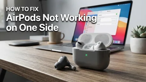 How to Fix AirPods Not Working on One Side