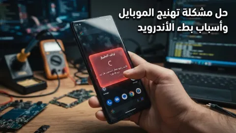 حل مشكلة تهنيج الموبايل وأسباب بطء الأندرويد