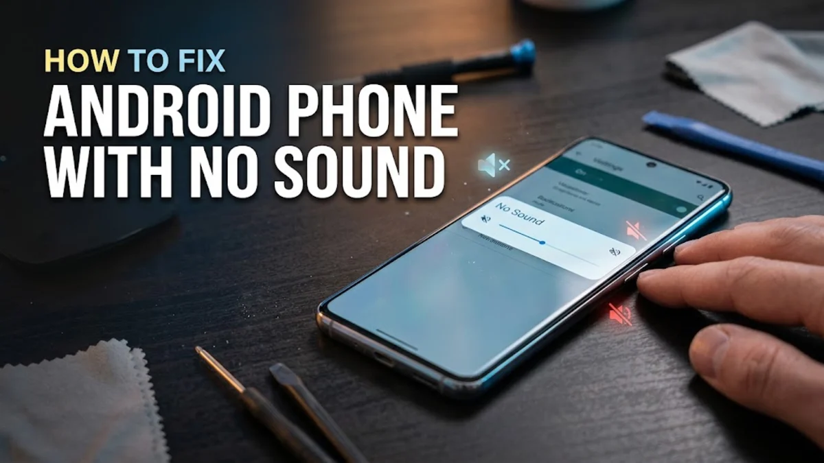 How to Fix an Android Phone With No Sound