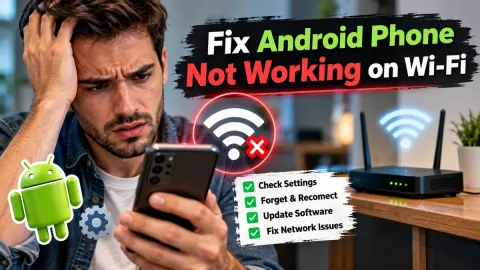 Fix Android Phone Not Working on Wi-Fi