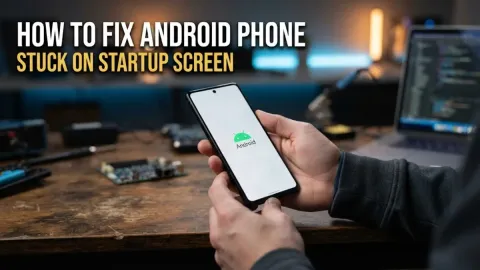 How to Fix Android Phone Stuck on Startup Screen