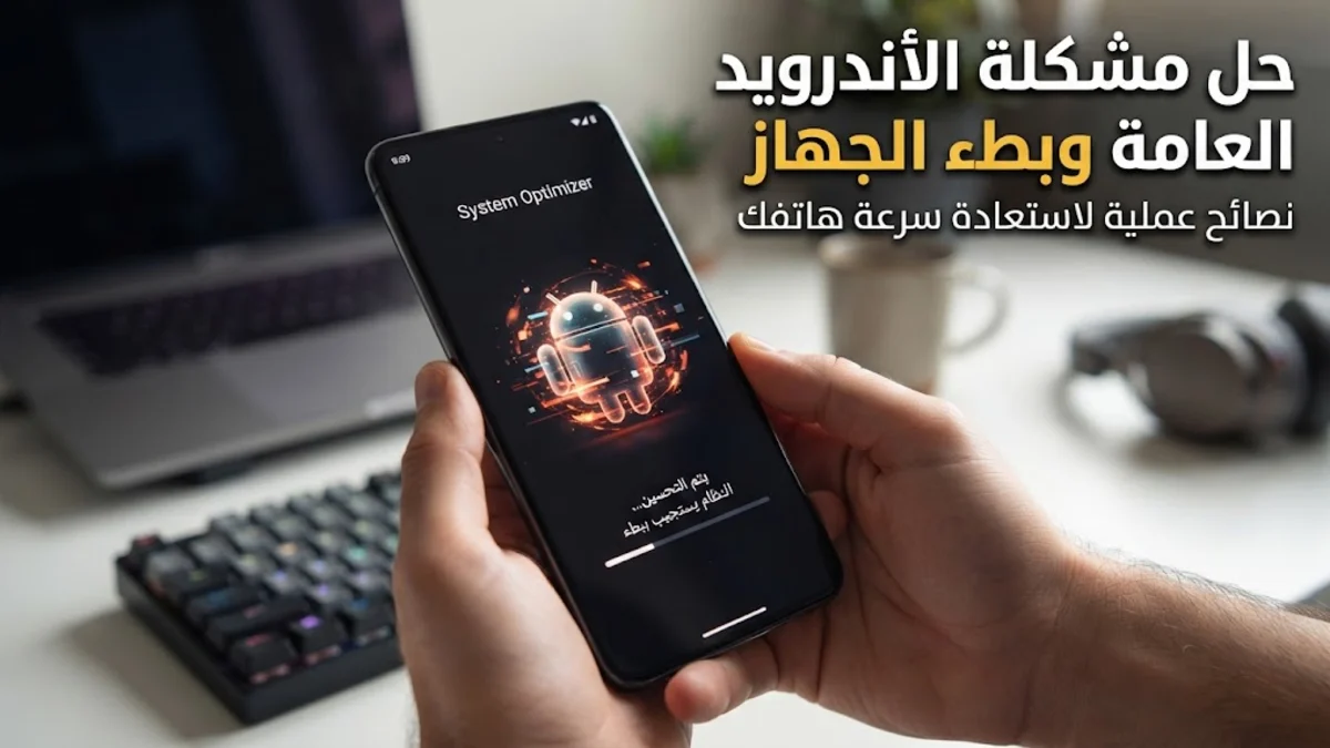 حل مشكلة الأندرويد العامة وبطء الجهاز