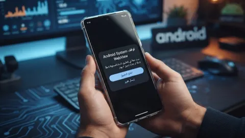 حل مشكلة Android System WebView وتوقف التطبيقات