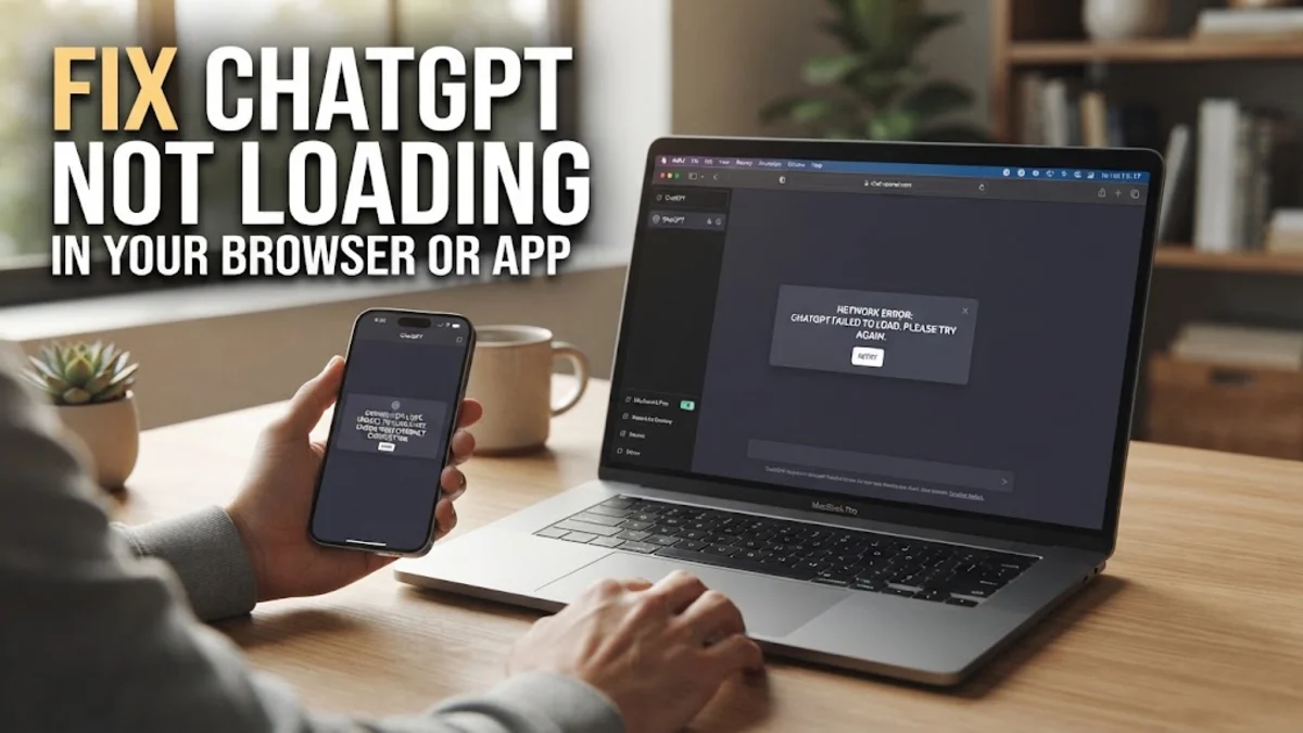How to Fix ChatGPT Not Loading in Your Browser or App
