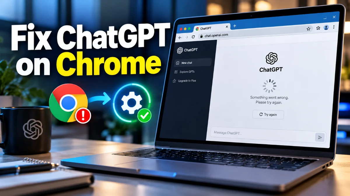 How to Fix ChatGPT Not Working on Chrome