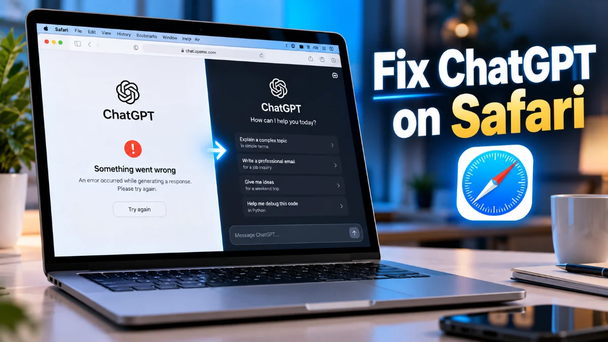 How to Fix ChatGPT Not Working on Safari