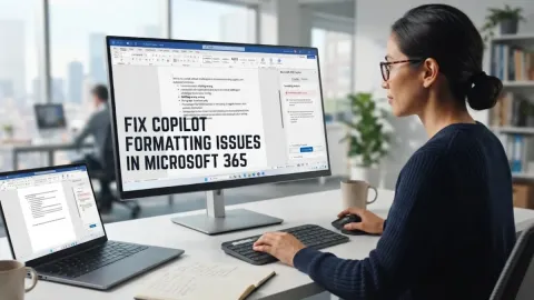 How to Fix Copilot Formatting Issues in Microsoft 365