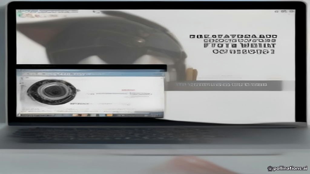 Computer monitor displaying an error message on screen.