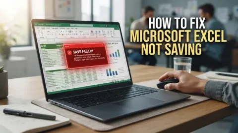 How to Fix Microsoft Excel Not Saving