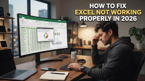 How to Fix Microsoft Excel Not Working Properly in 2026