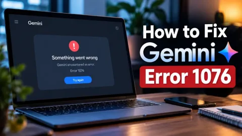 How to Fix Gemini Error 1076