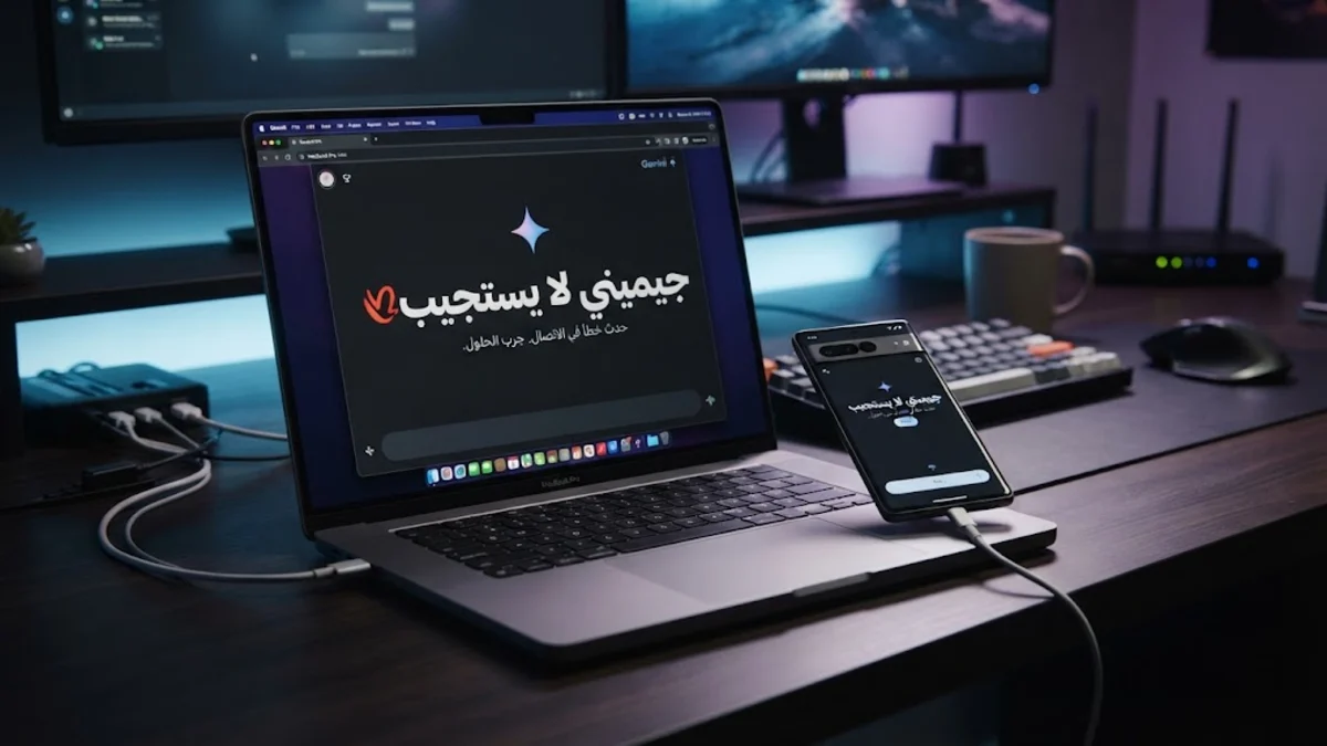 حل مشكلة تعطل جيميني وأسبابها بسهولة
