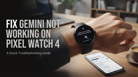 How to Fix Gemini Not Working on Pixel Watch 4