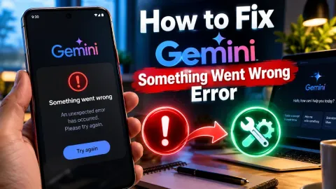How to Fix Gemini Something Went Wrong Error