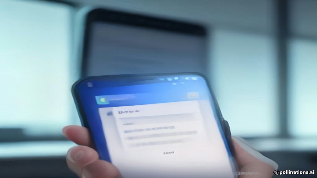 شاشة أمان حساب جوجل على هاتف حديث تطلب التحقق من الهوية