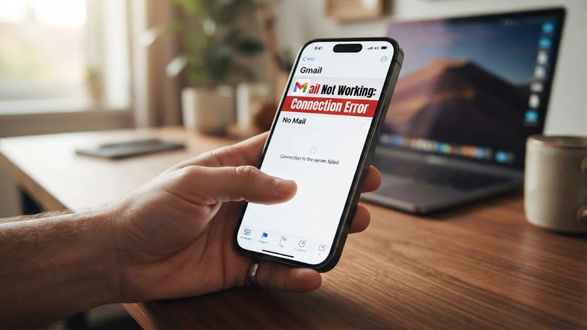Fix Gmail Not Working on iPhone Mail App