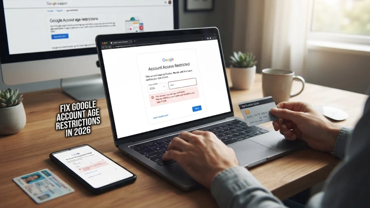 How to Fix Google Account Age Restrictions in 2026