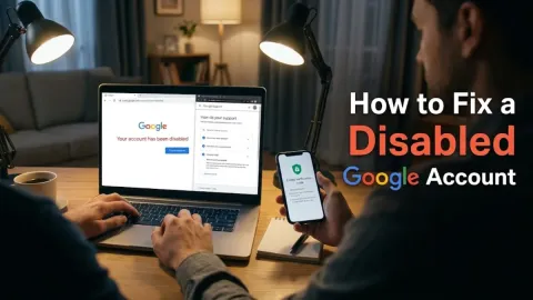 How to Fix a Disabled Google Account
