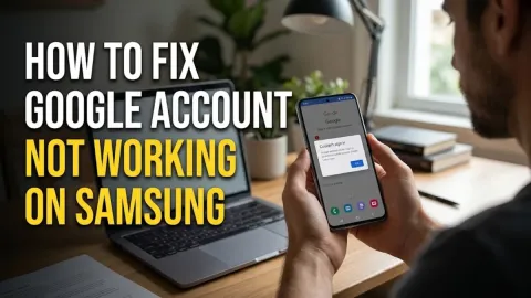 How to Fix Google Account Not Working on Samsung