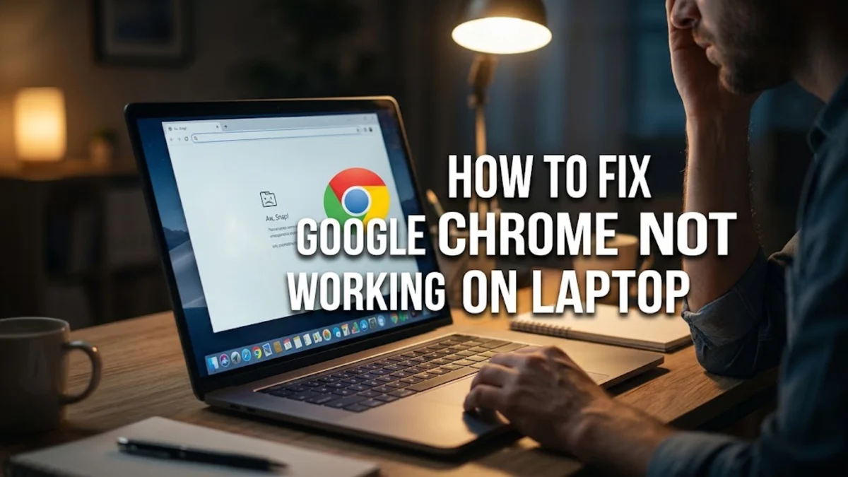 How to Fix Google Chrome Not Working on Laptop