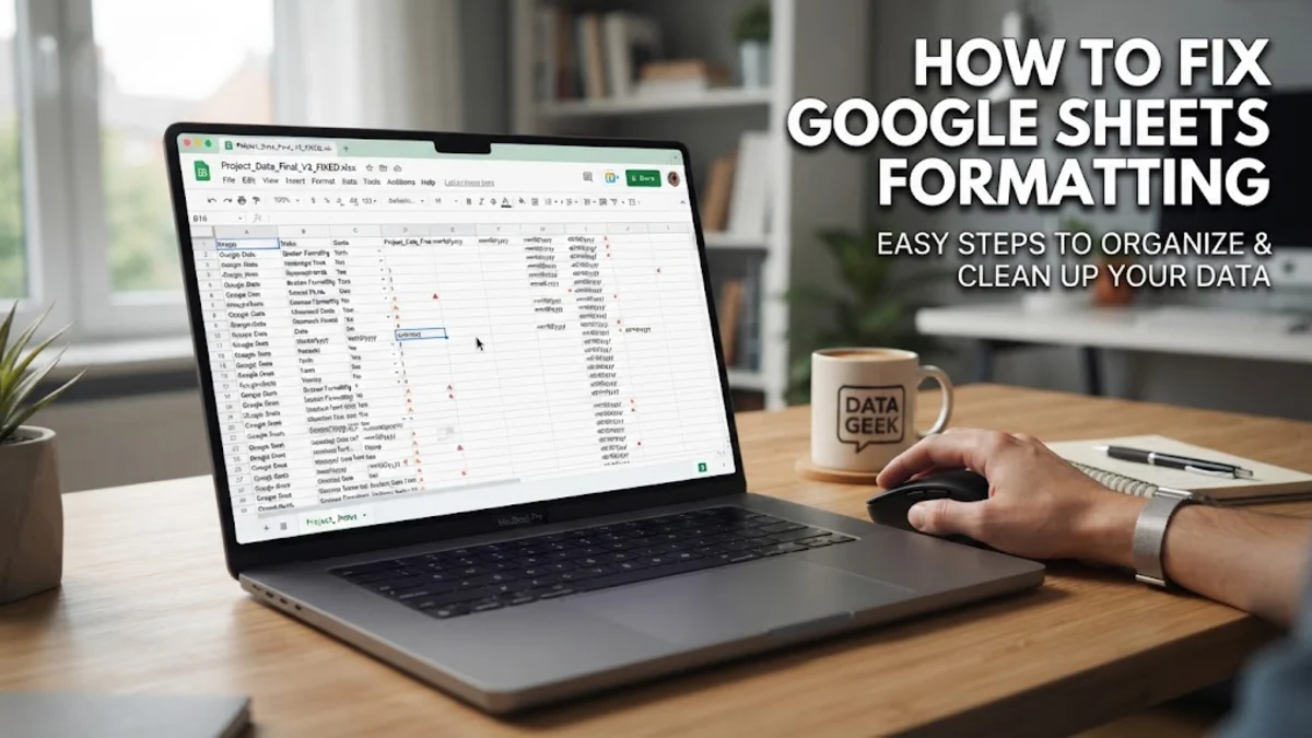 How to Fix Google Sheets Formatting