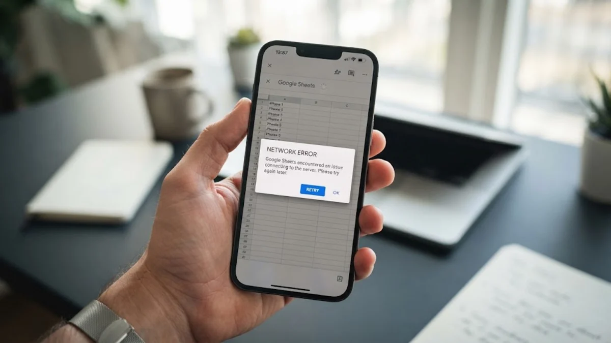 How to Fix Google Sheets Not Working on iPhone