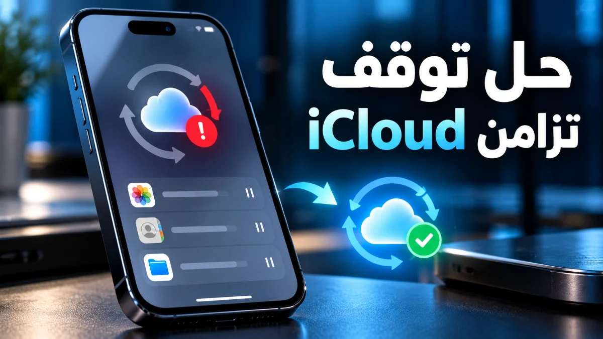 حل مشكلة icloud في الآيفون وتوقف التزامن