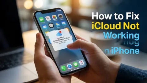 How to Fix iCloud Not Working on iPhone