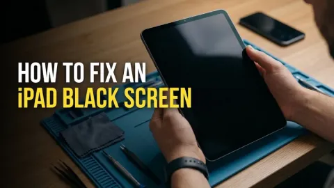 How to Fix an iPad Black Screen