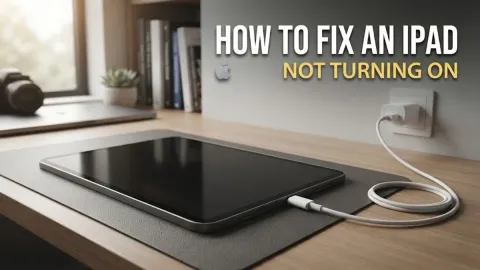 How to Fix an iPad Not Turning On