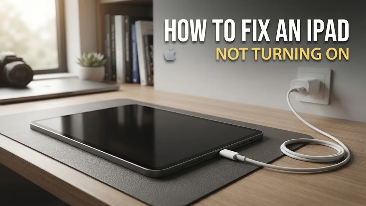 How to Fix an iPad Not Turning On
