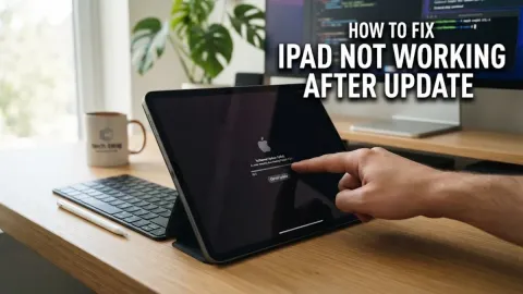 How to Fix iPad Not Working After Update
