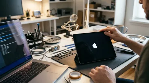 حل مشكلة الايباد يطفي ويشتغل بشكل متكرر نهائياً
