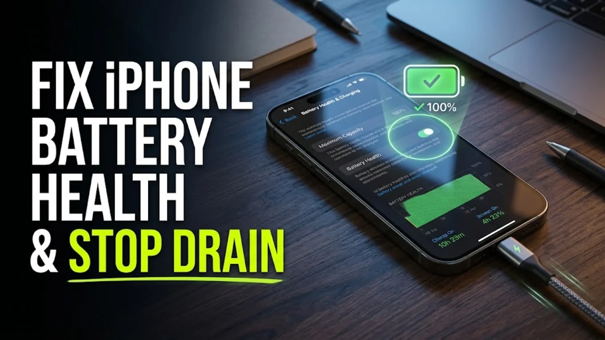 How to Fix iPhone Battery Health and Stop Drain