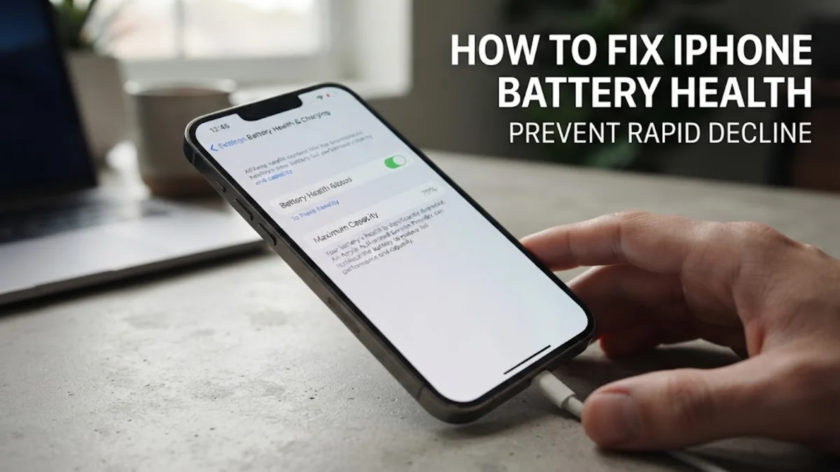 How to Fix iPhone Battery Health and Prevent Rapid Decline