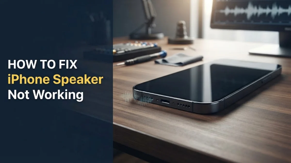 How to Fix iPhone Speaker Not Working