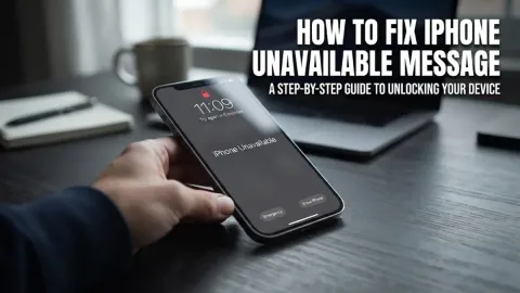 How to Fix iPhone Unavailable Message