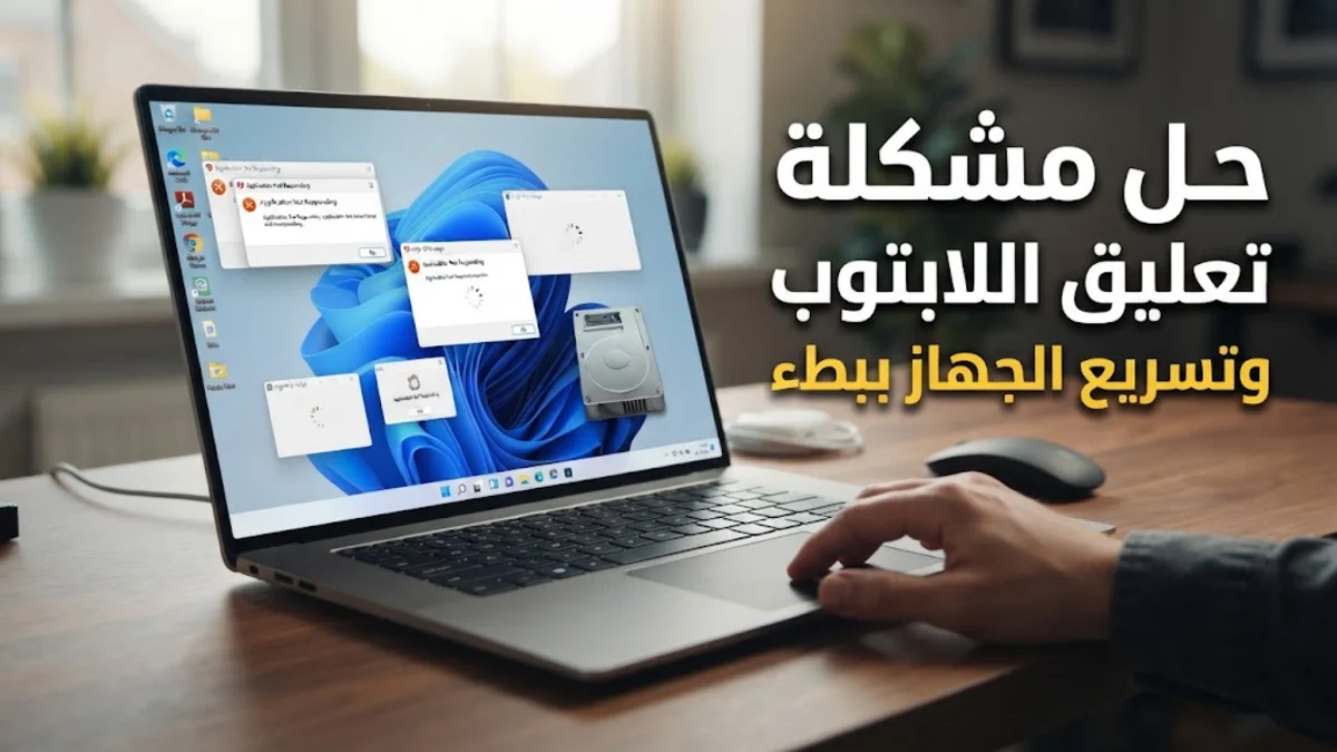 حل مشكلة تعليق اللابتوب وتسريع الجهاز ببطء
