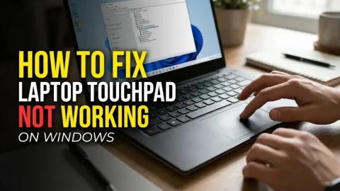 How to Fix Laptop Touchpad Not Working on Windows