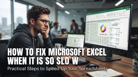 How to Fix Microsoft Excel When It Is So Slow