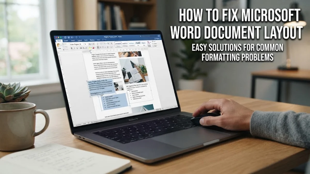 How to Fix Microsoft Word Document Layout