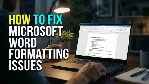 How to Fix Microsoft Word Formatting Issues