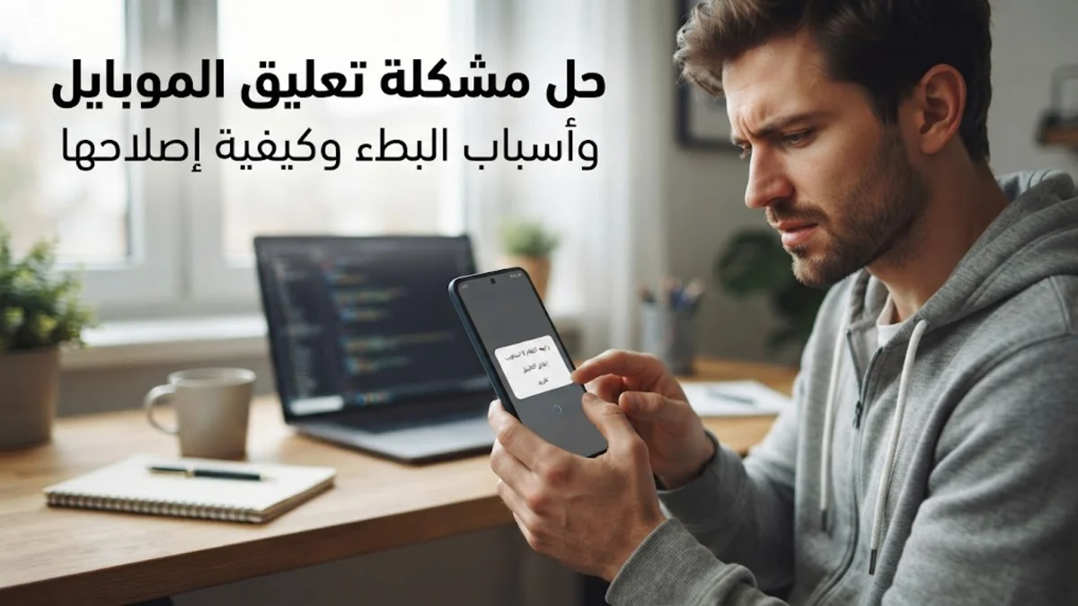حل مشكلة تعليق الموبايل وأسباب البطء وكيفية إصلاحها