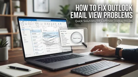 How to Fix Outlook Email View Problems