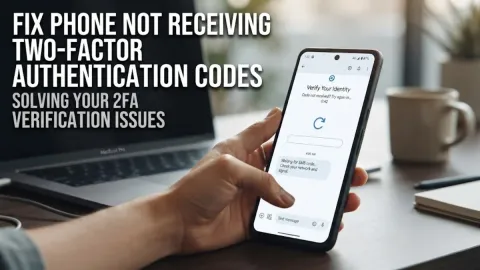 Fix Phone Not Receiving Two-Factor Authentication Codes