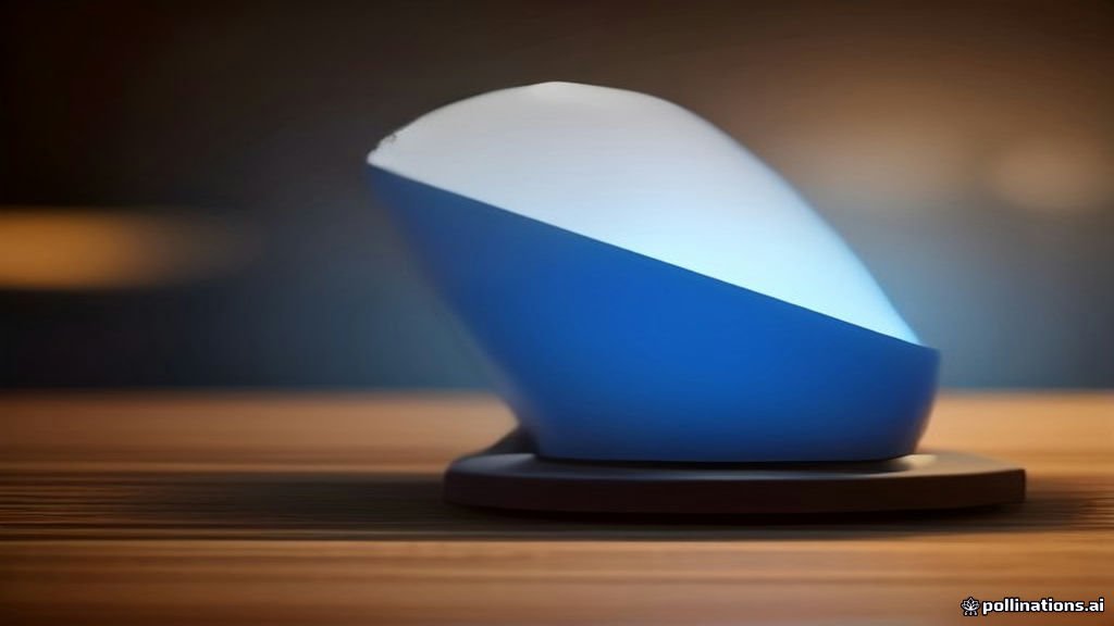Modern wireless router on a desk